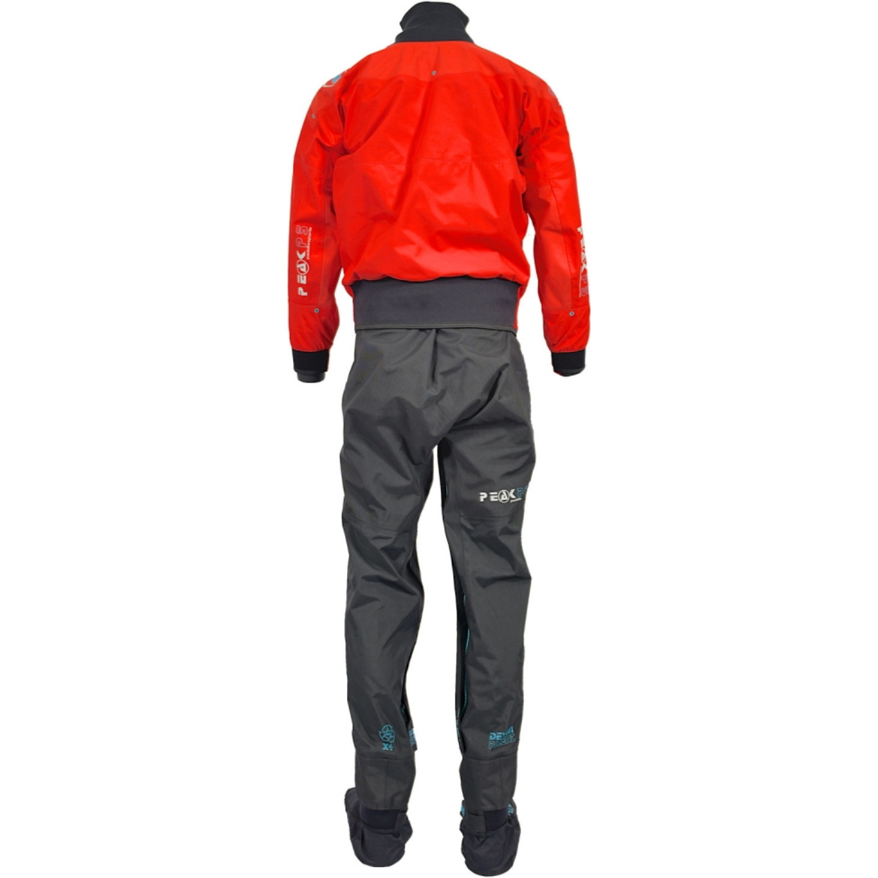 2026 Peak PS Mens Whitewater One Piece Drysuit 25WWOP - Red